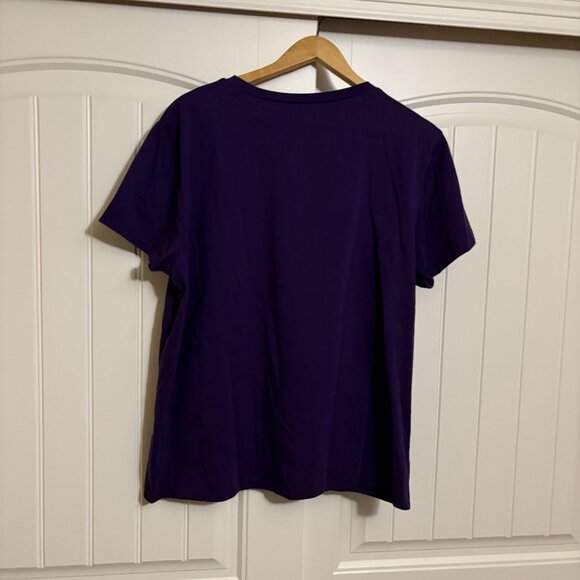 Live By The Sun Love By The Moon T shirt XXL Xtra Xtra Large Violet Purple Damen - Picture 3 of 3